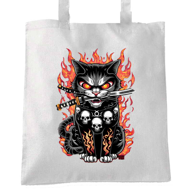 Chat Sabre flamme