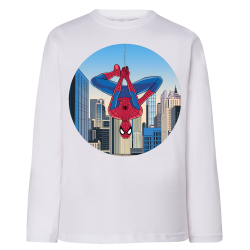 Spiderman à l'envers IA