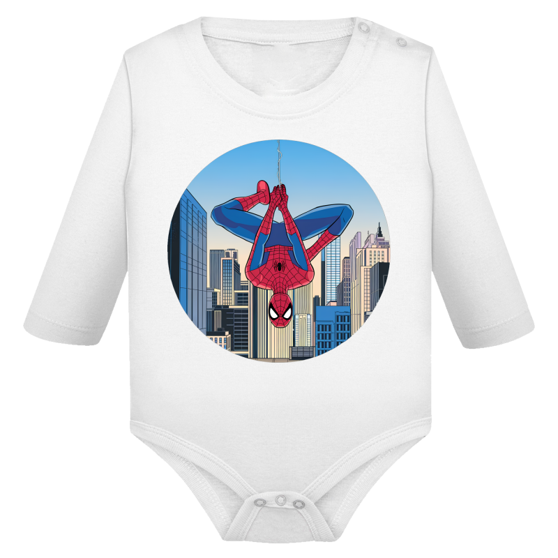 Spiderman à l'envers IA