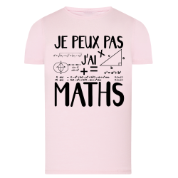Je peux pas j'ai Maths