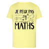 Je peux pas j'ai Maths