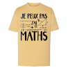 Je peux pas j'ai Maths