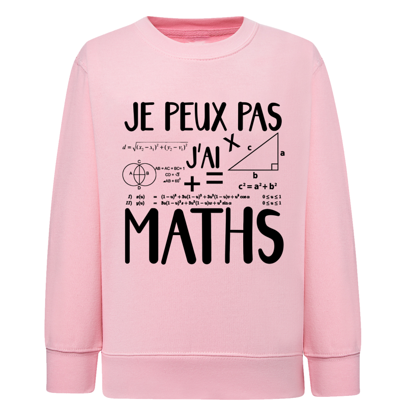 Je peux pas j'ai Maths