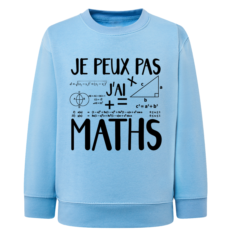 Je peux pas j'ai Maths