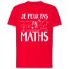 Je peux pas j'ai Maths