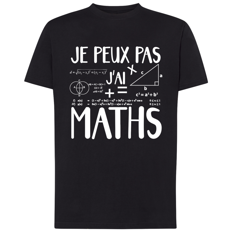 Je peux pas j'ai Maths