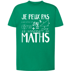 Je peux pas j'ai Maths