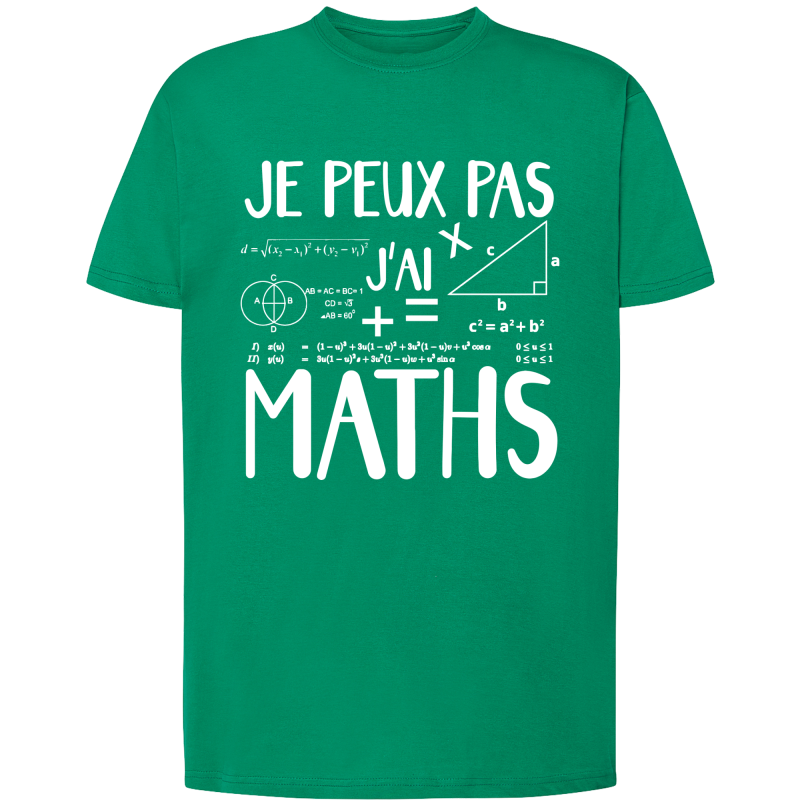 Je peux pas j'ai Maths