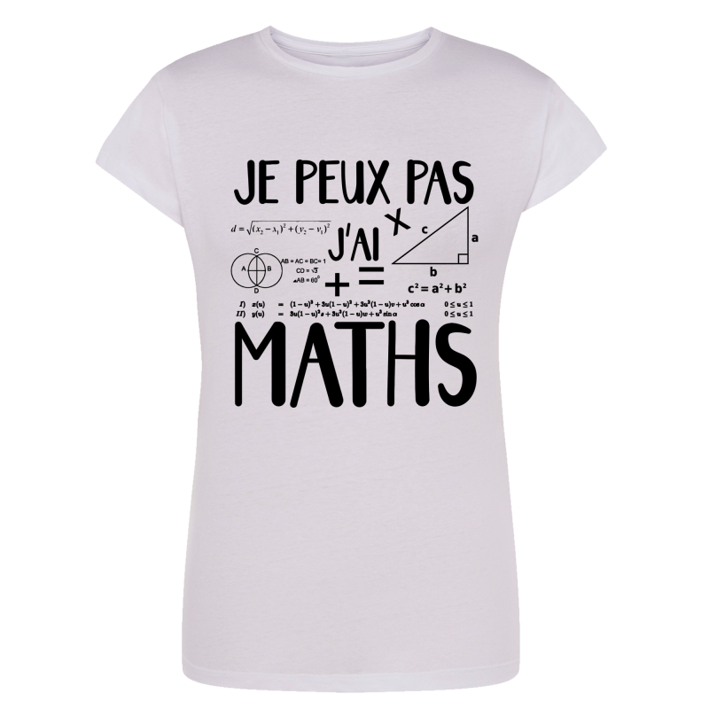 Je peux pas j'ai Maths