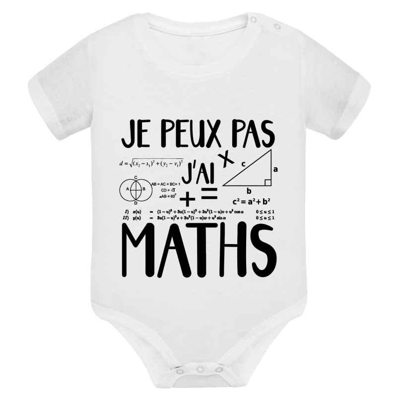 Je peux pas j'ai Maths