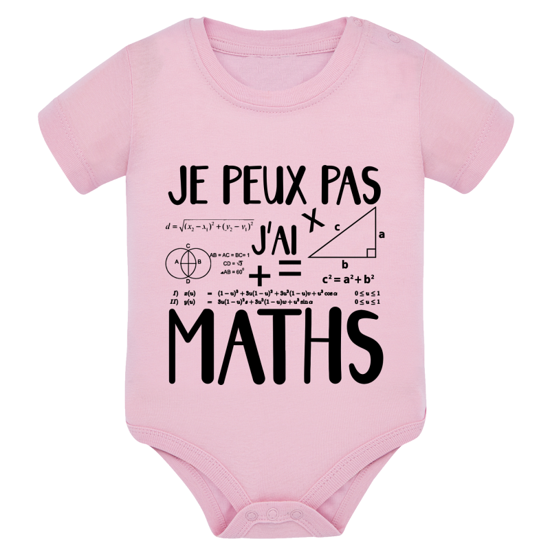 Je peux pas j'ai Maths