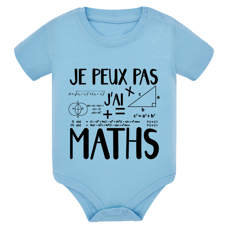 Je peux pas j'ai Maths