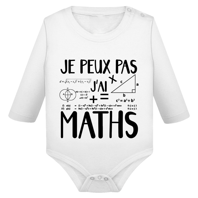 Je peux pas j'ai Maths