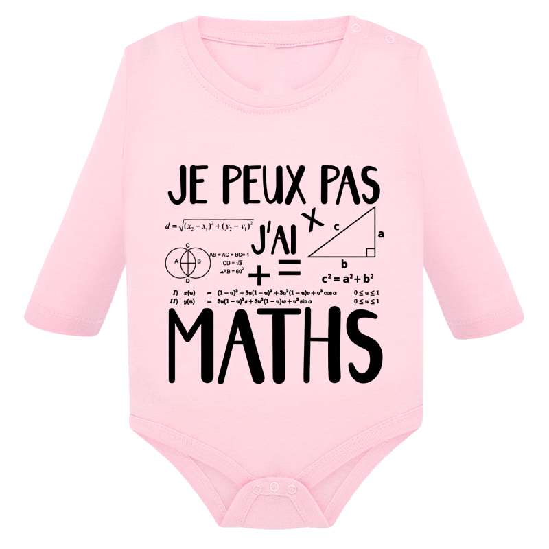 Je peux pas j'ai Maths