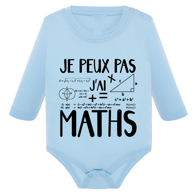 Je peux pas j'ai Maths