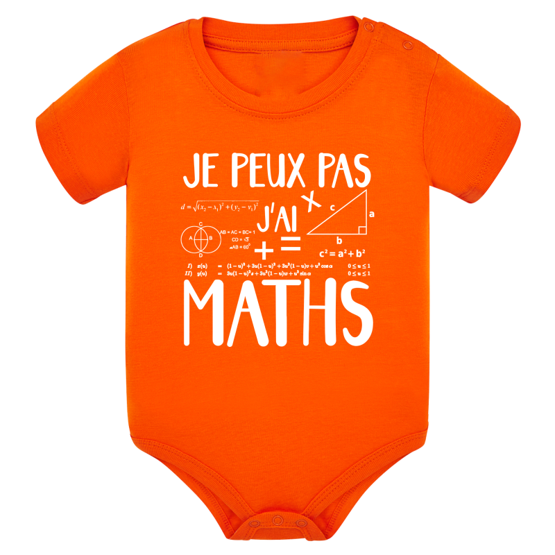Je peux pas j'ai Maths