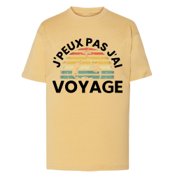J'peux pas j'ai voyage