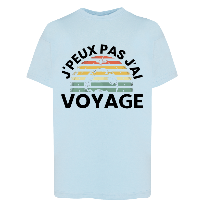 J'peux pas j'ai voyage