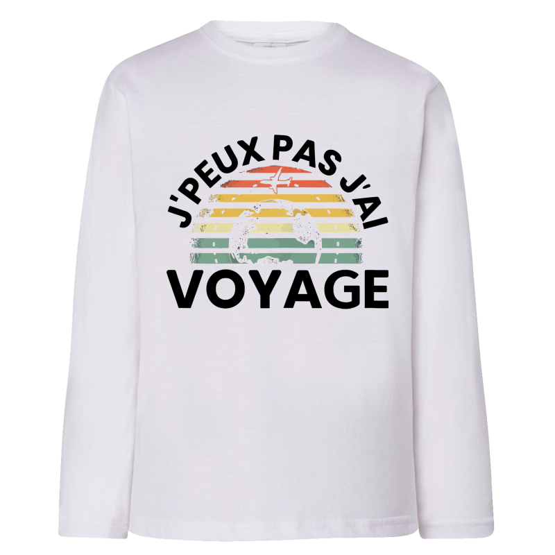 J'peux pas j'ai voyage