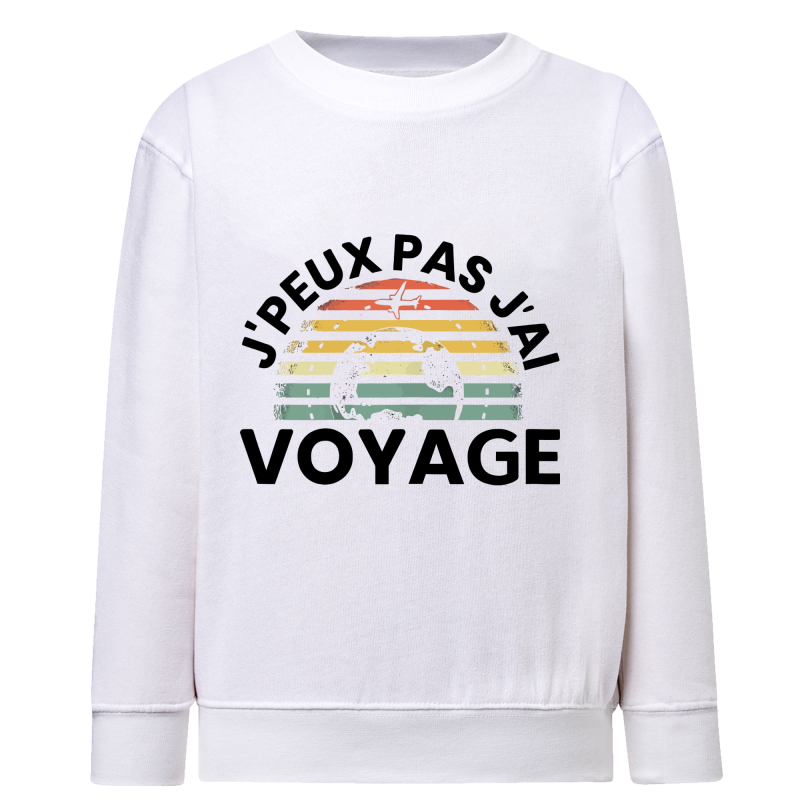 J'peux pas j'ai voyage