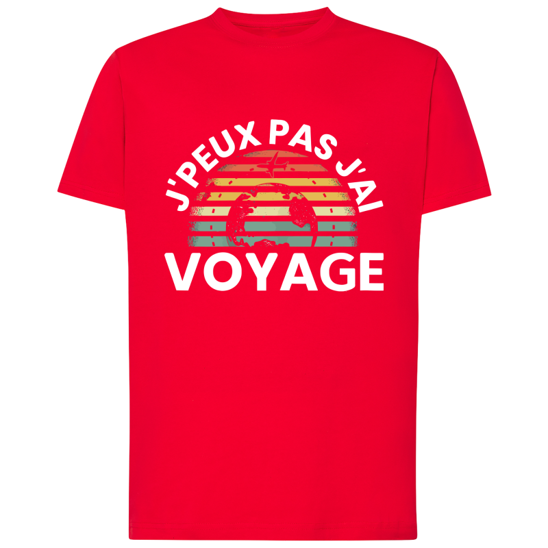 J'peux pas j'ai voyage