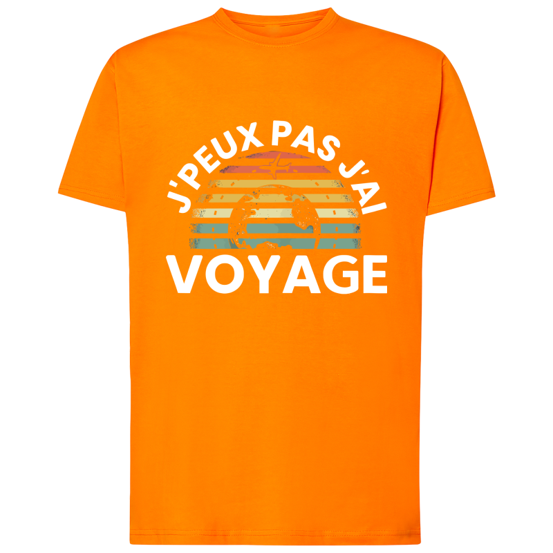 J'peux pas j'ai voyage