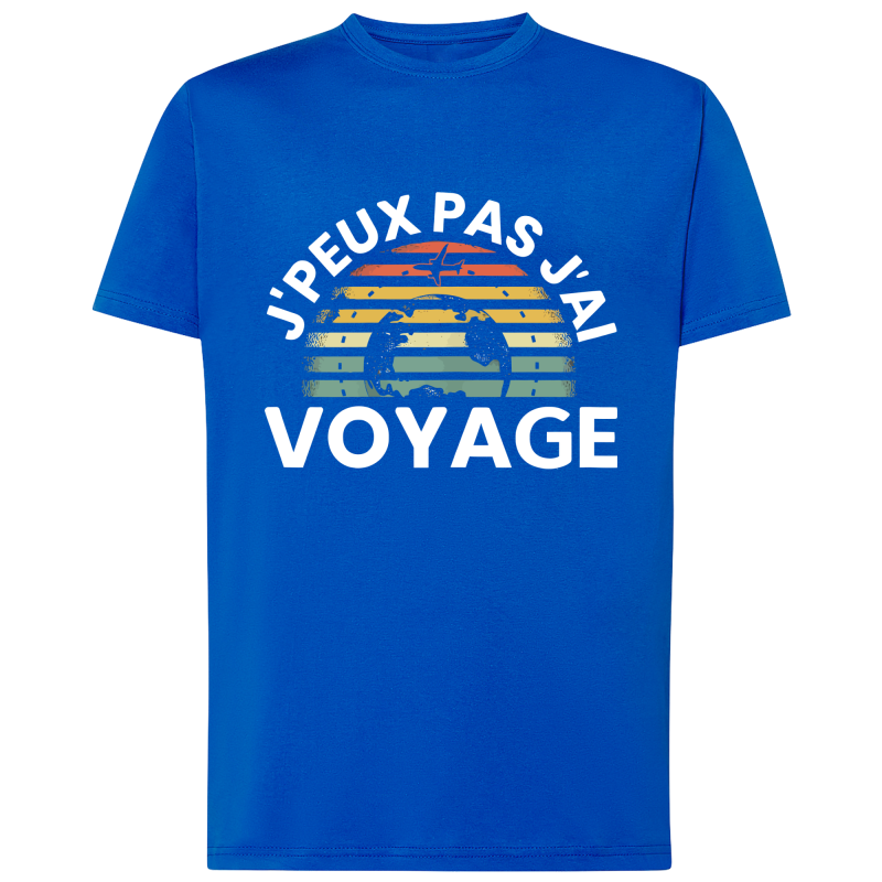 J'peux pas j'ai voyage