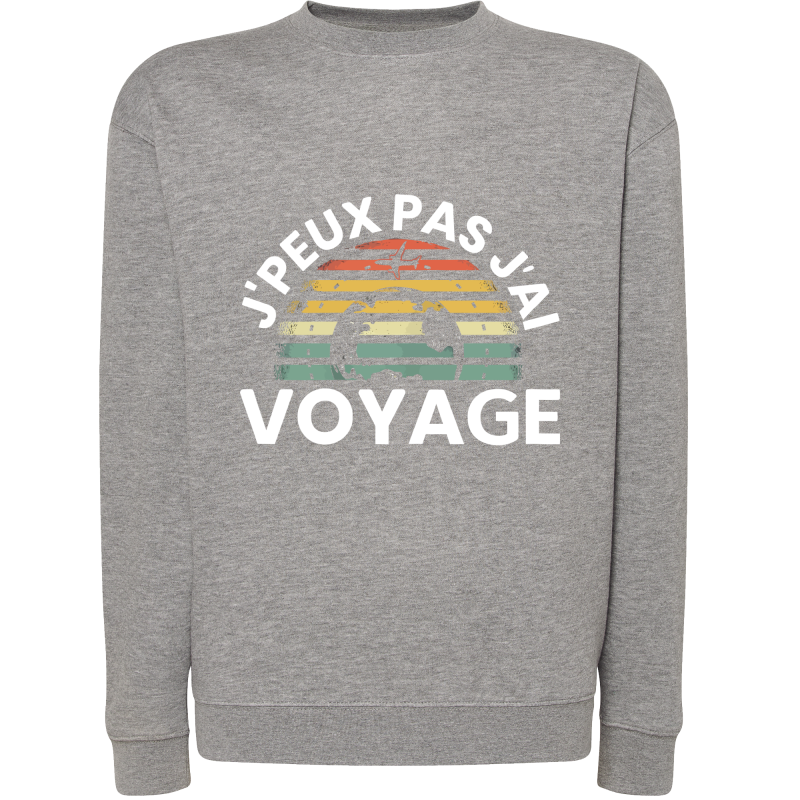 J'peux pas j'ai voyage