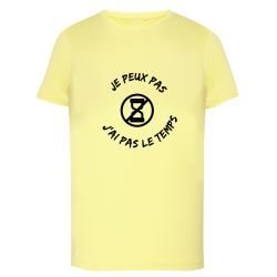 Je peux pas j'ai pas le temps