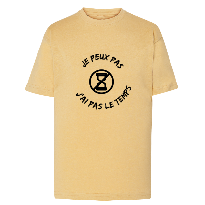 Je peux pas j'ai pas le temps