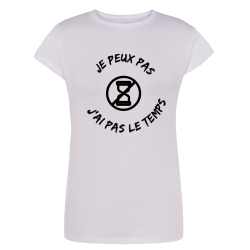 Je peux pas j'ai pas le temps