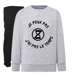 Je peux pas j'ai pas le temps