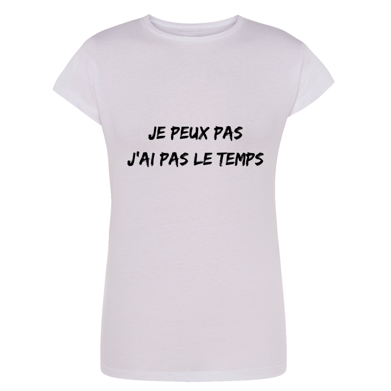 Je peux pas j'ai pas le temps