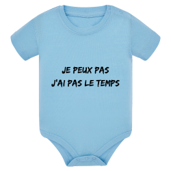 Je peux pas j'ai pas le temps