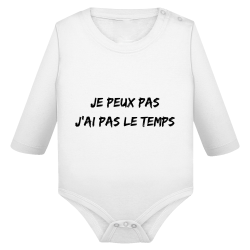 Je peux pas j'ai pas le temps