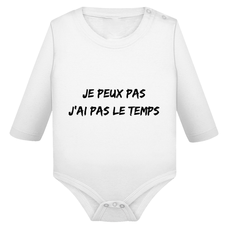 Je peux pas j'ai pas le temps