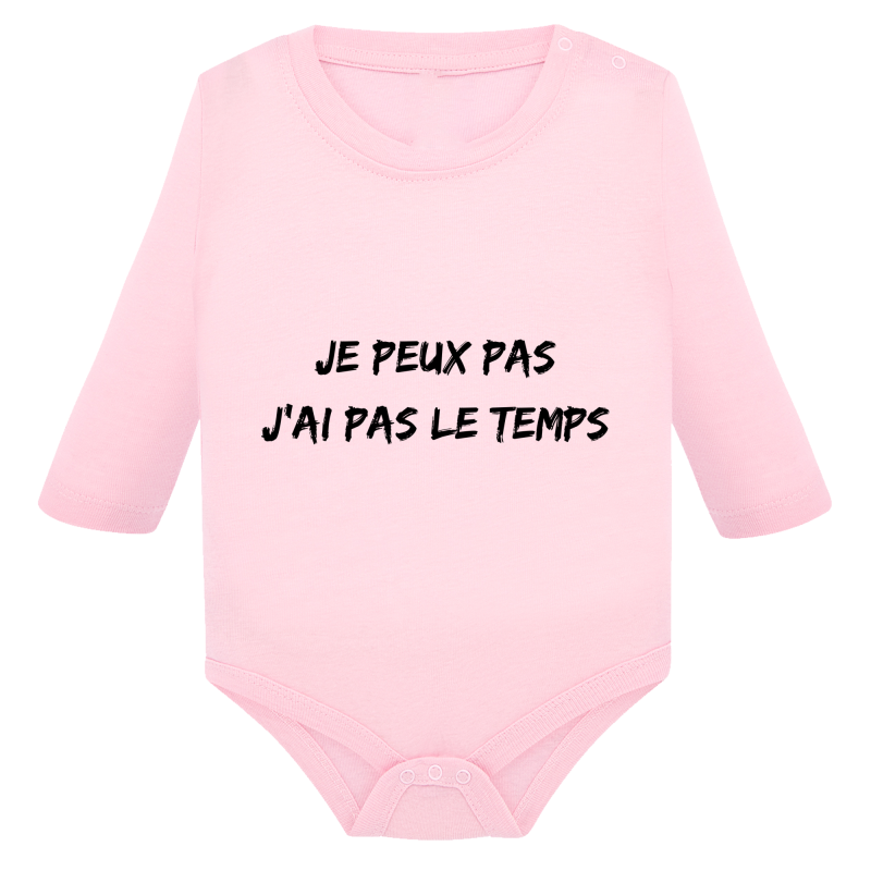 Je peux pas j'ai pas le temps