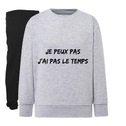 Je peux pas j'ai pas le temps