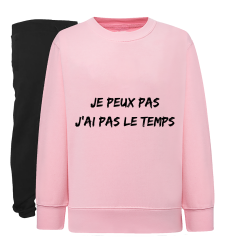 Je peux pas j'ai pas le temps