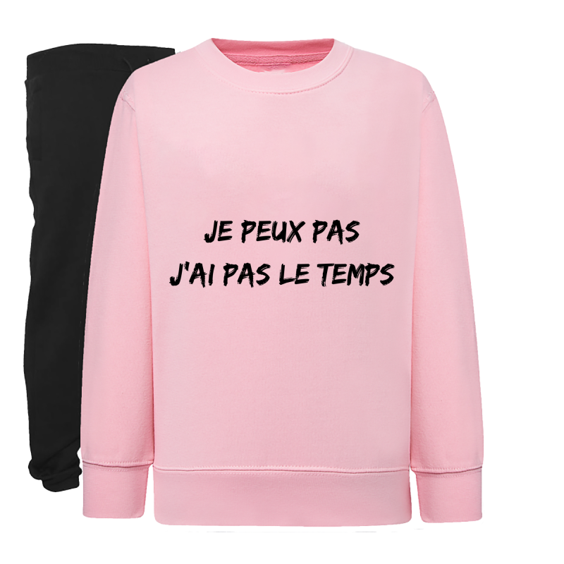 Je peux pas j'ai pas le temps