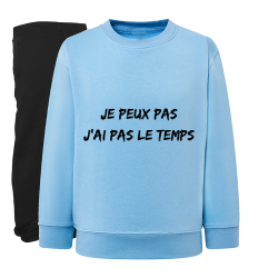 Je peux pas j'ai pas le temps