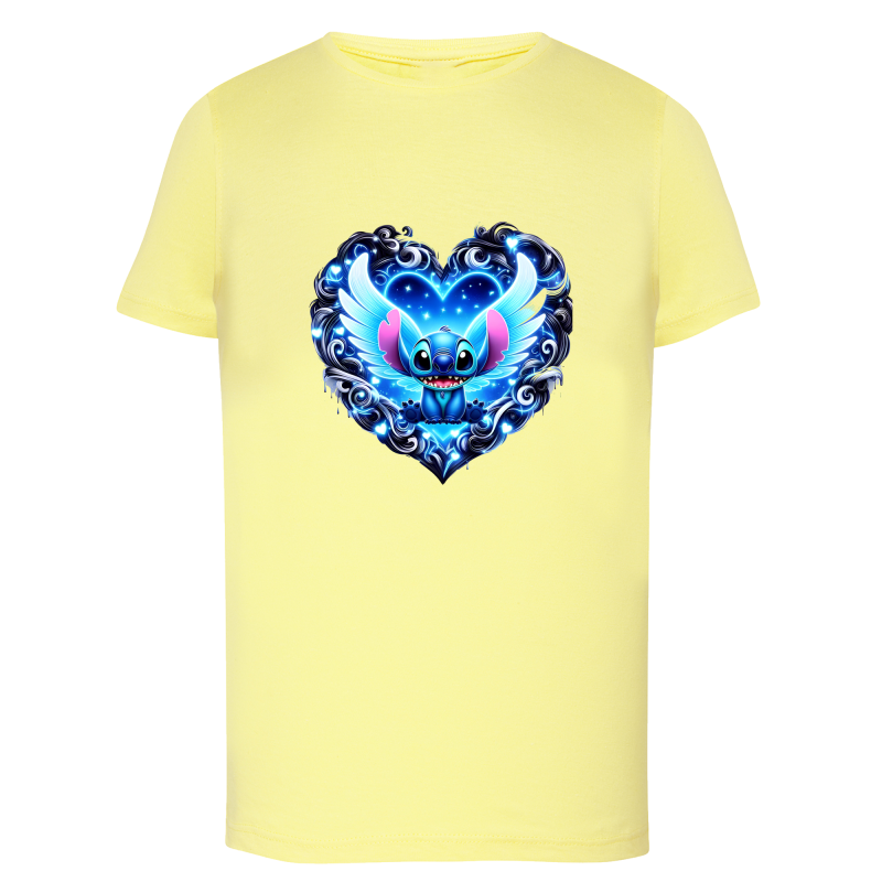 Stitch Coeur Ailés