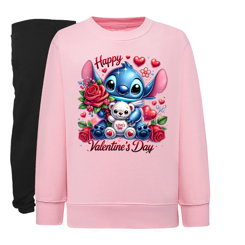 Stitch Saint Valentin Happy Valentine