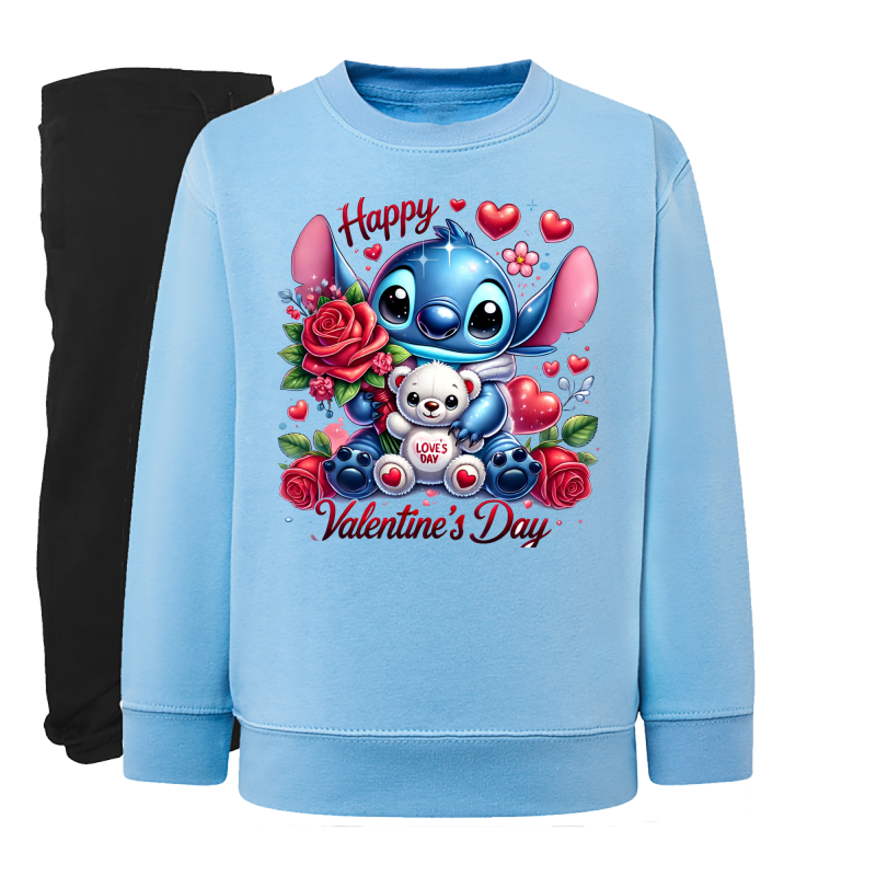 Stitch Saint Valentin Happy Valentine