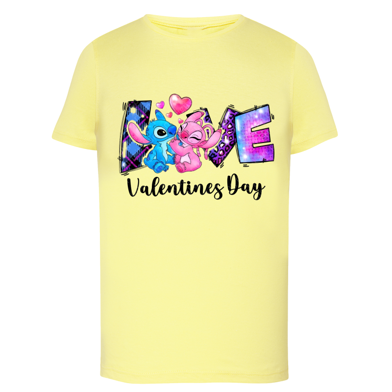 Stitch Love Saint Valentin