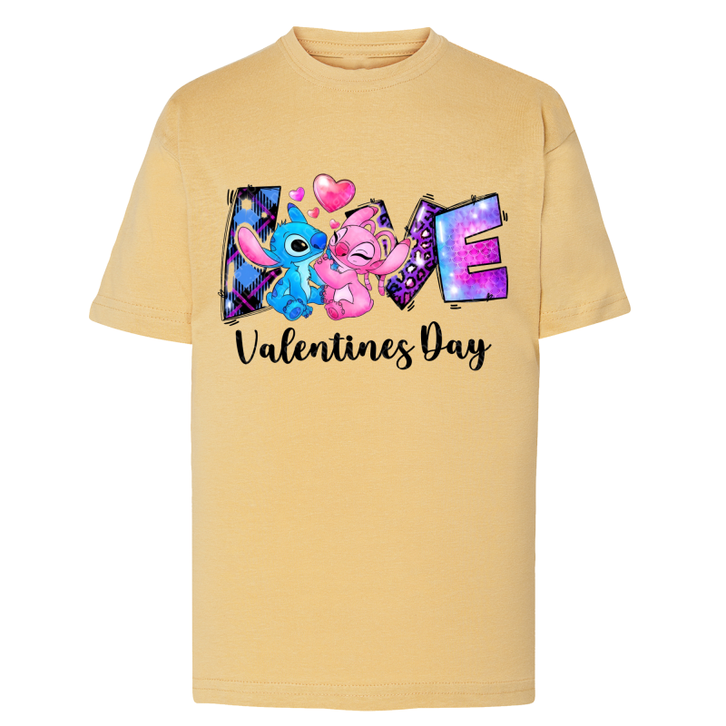 Stitch Love Saint Valentin
