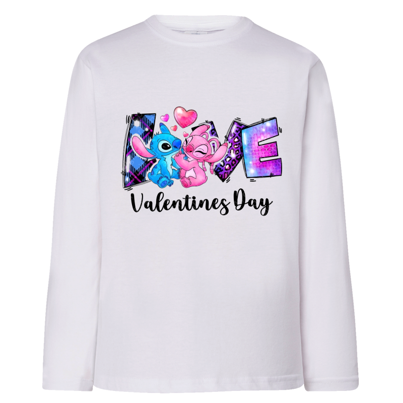 Stitch Love Saint Valentin