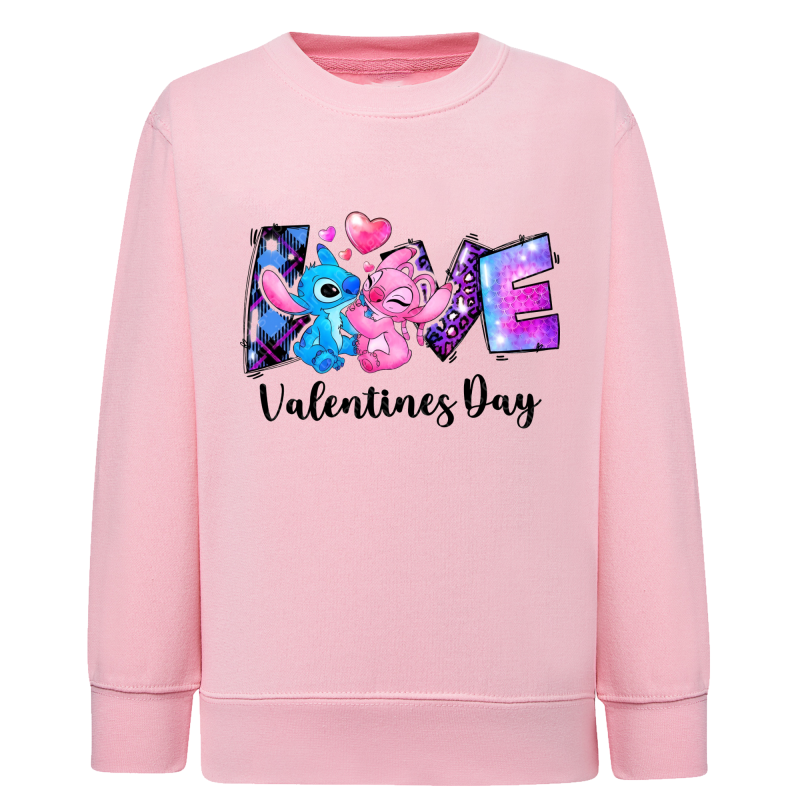 Stitch Love Saint Valentin