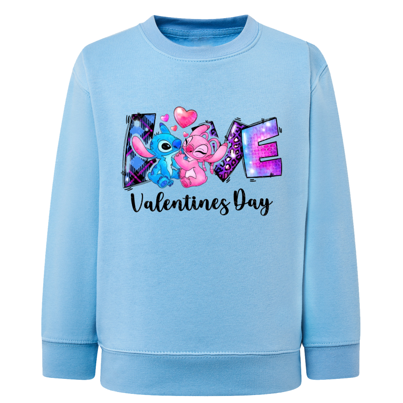 Stitch Love Saint Valentin
