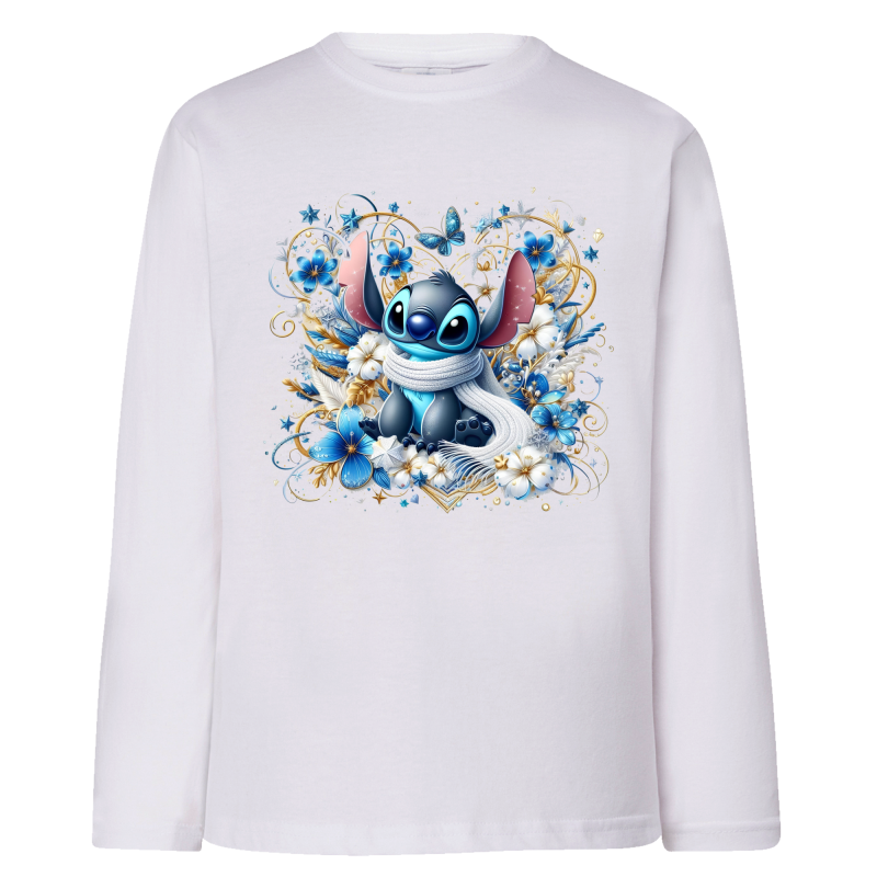 Stitch Écharpe Fleurs